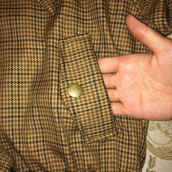 NWT Cute Vintage Style Jacket with Tie Collar - Picture 2 of 4